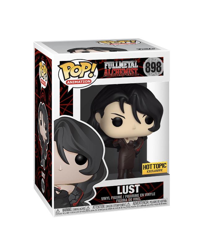 Lust #898 Funko Pop! Fullmetal Alchemist. Hot Topic Exclusive - Pop Figures | Funko | Pop Funko | Funko Pop