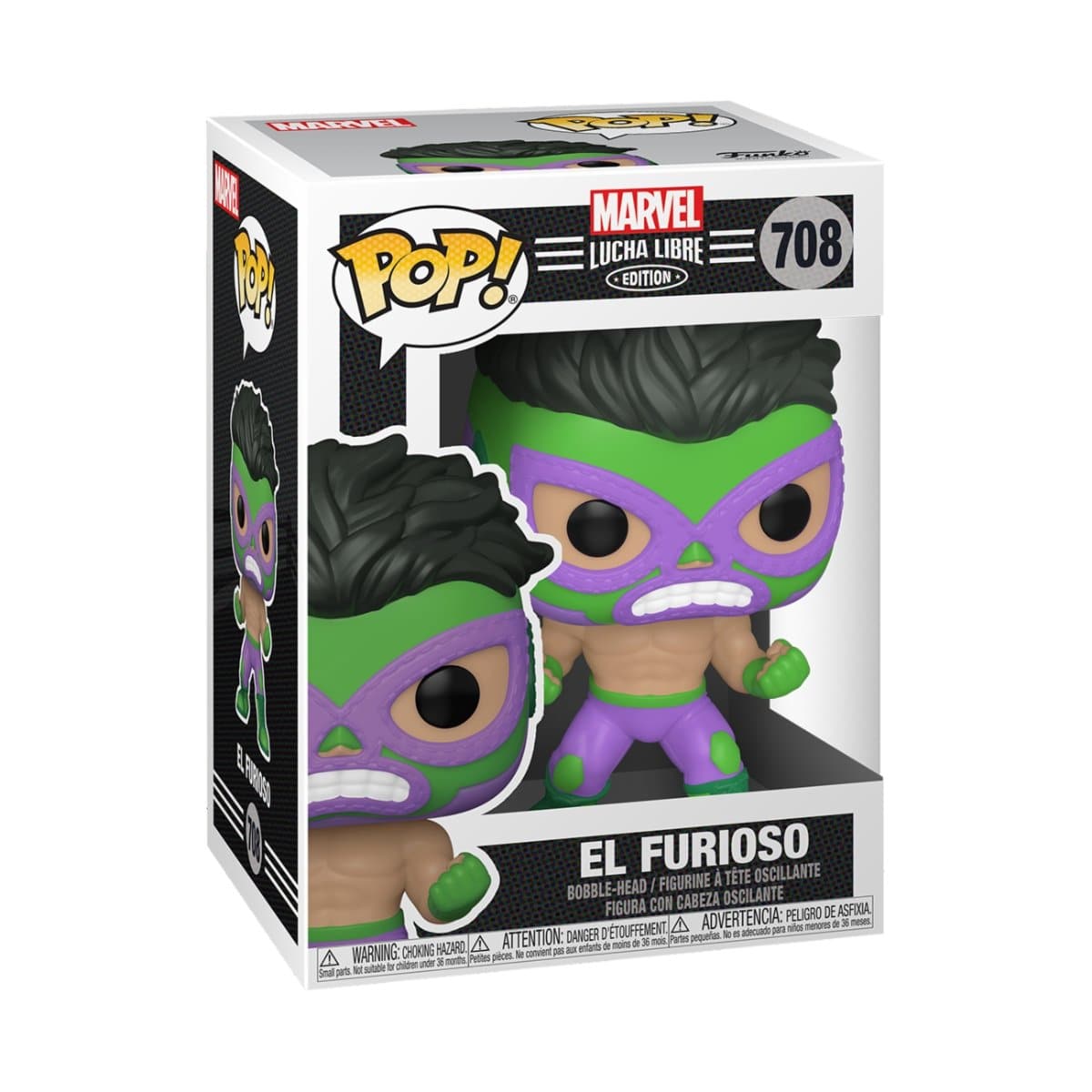 Marvel Lucha Libre - Hulk POP! Vinyl Figure PREORDER - Pop Figures