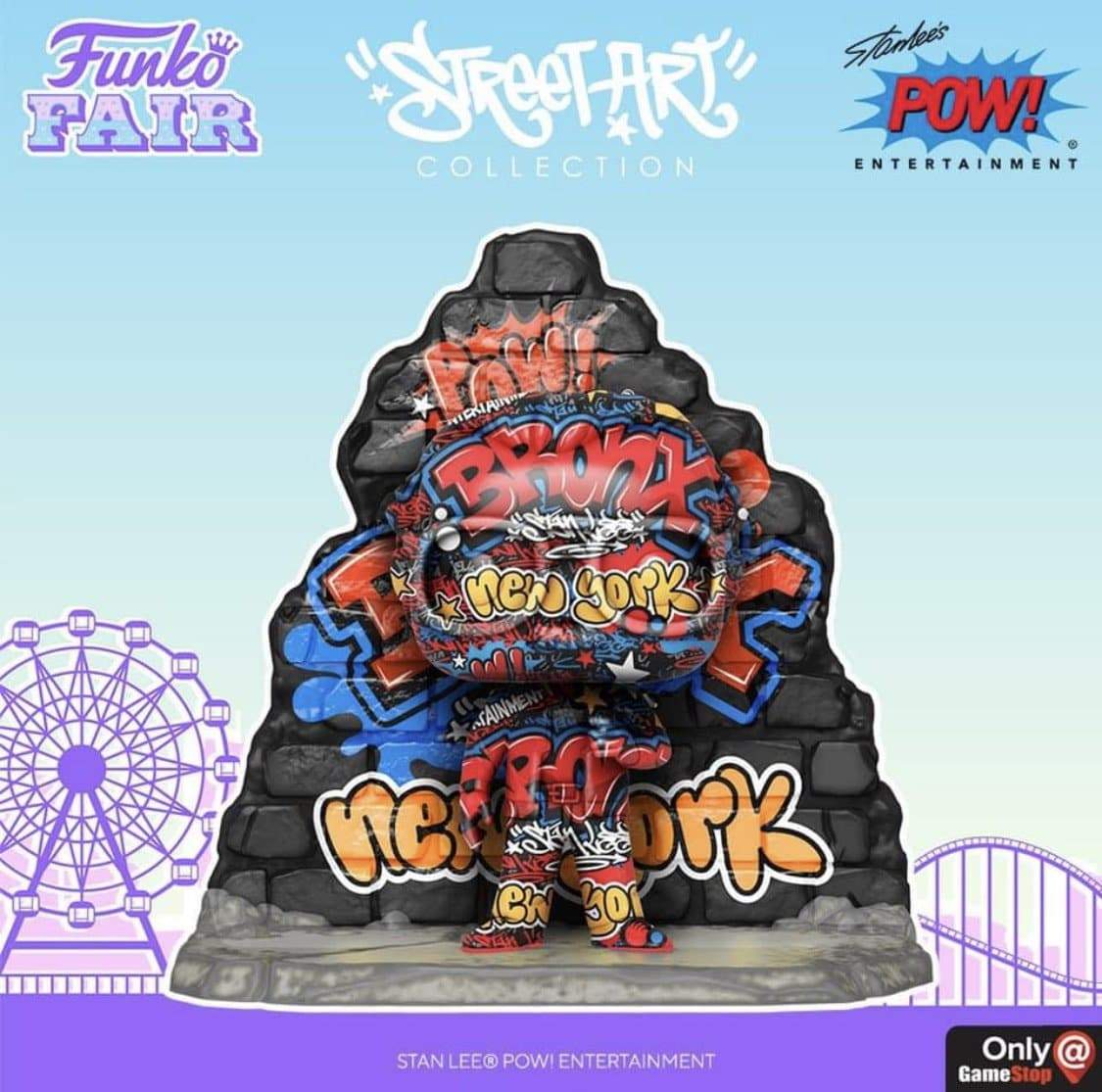 Marvel Street Art Collection - Stan Lee Deluxe - GameStop Exclusive - Pop Figures