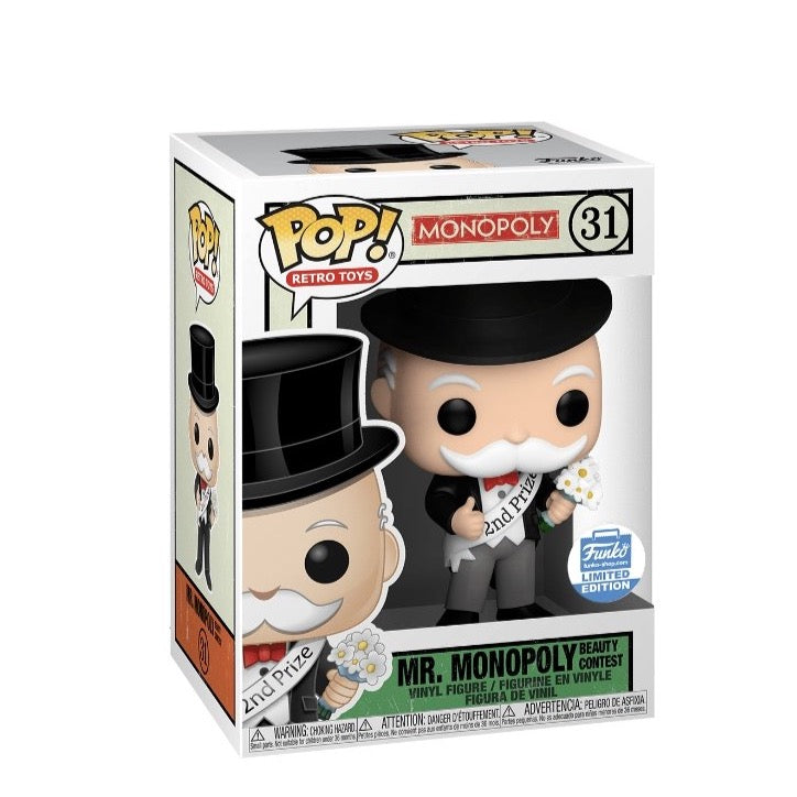 Monopoly - Mr. Monopoly Beauty Contest - Pop Figures | Funko | Pop Funko | Funko Pop