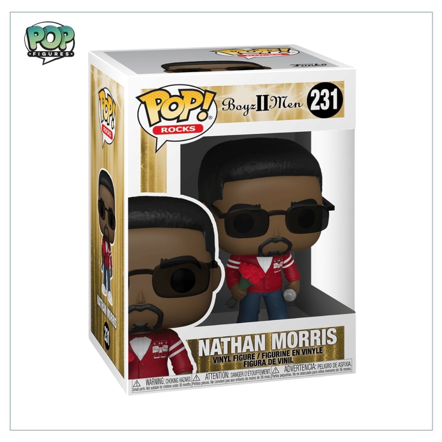 Nathan Morris #231 Funko Pop! Boyz II Men - Pop Figures | Funko | Pop Funko | Funko Pop