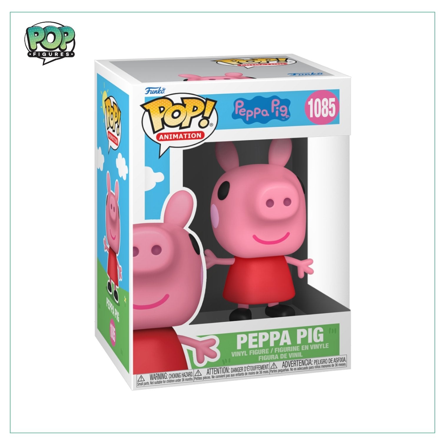 Peppa Pig #1085 Funko Pop! Peppa Pig - PREORDER - Pop Figures | Funko | Pop Funko | Funko Pop