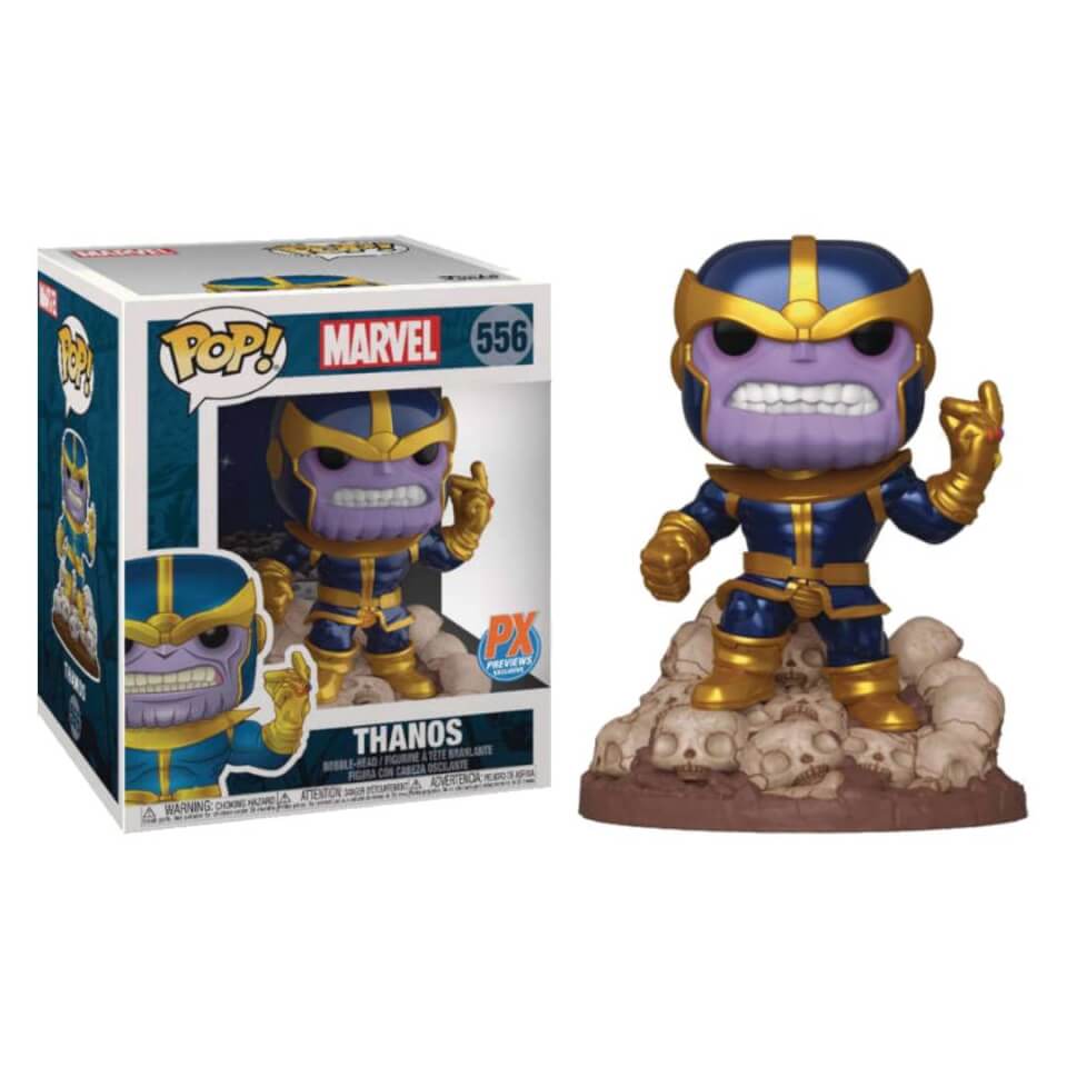 PX PREVIEWS EXC MARVEL THANOS SNAP 6-INCH DELUXE POP! VINYL FIGURE - Pop Figures | Funko | Pop Funko | Funko Pop