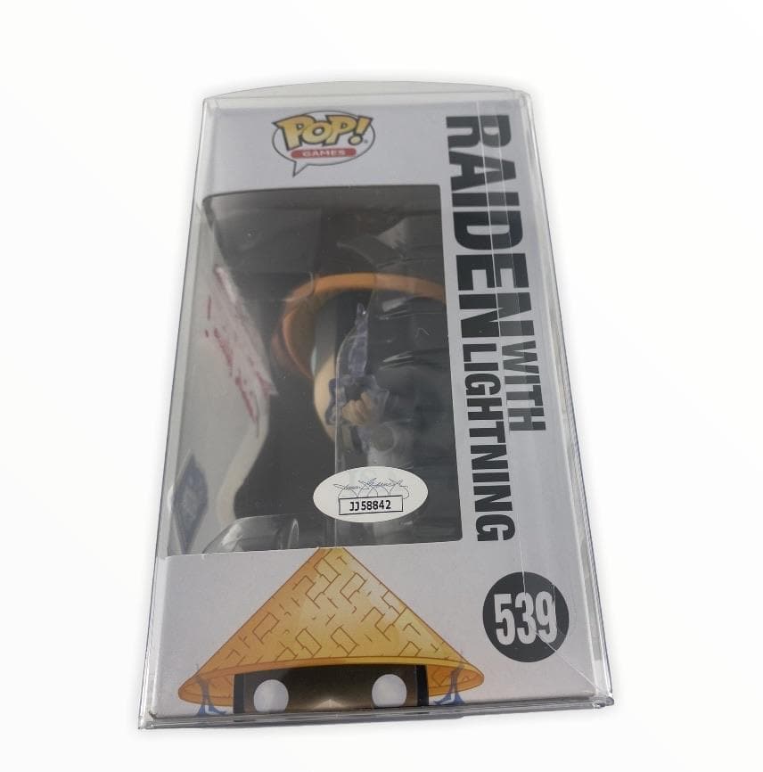 Raiden with Lightning signed Funko Pop Vinyl - Pop Figures
