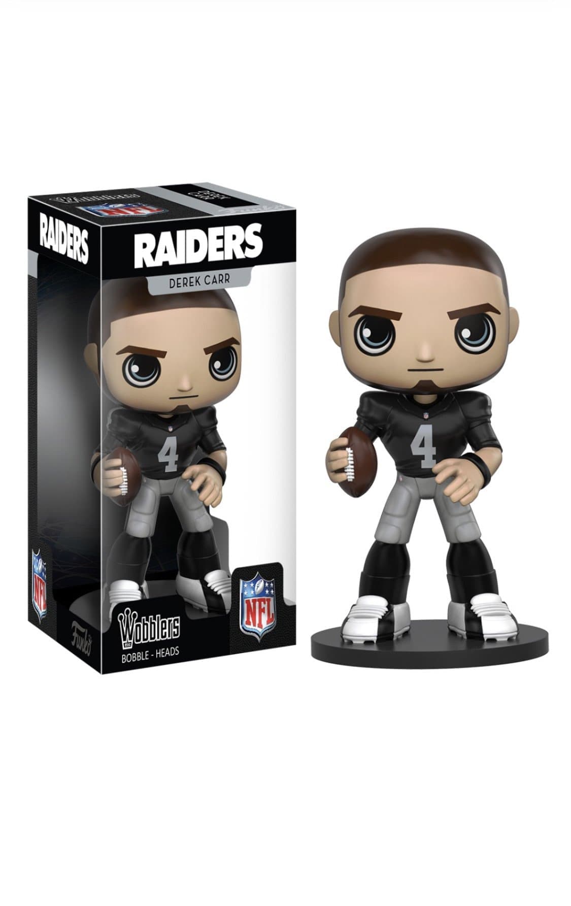 RAIDERS - Derek Carr Wobblers - Pop Figures