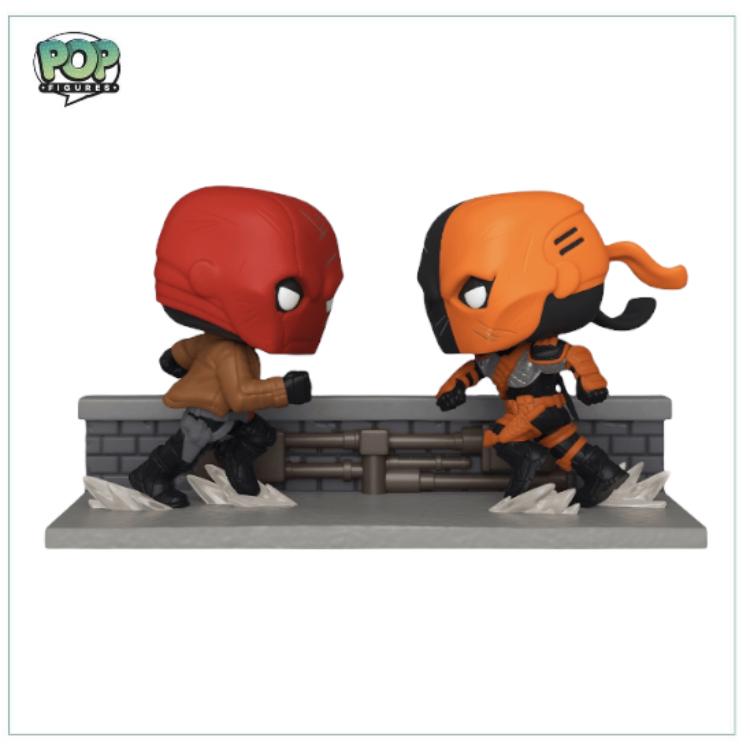 Red Hood Vs Deathstroke Deluxe Funko Pop! Heroes Comic Moments, PX Previews Exclusive - 30,000pcs Limited - Pop Figures | Funko | Pop Funko | Funko Pop