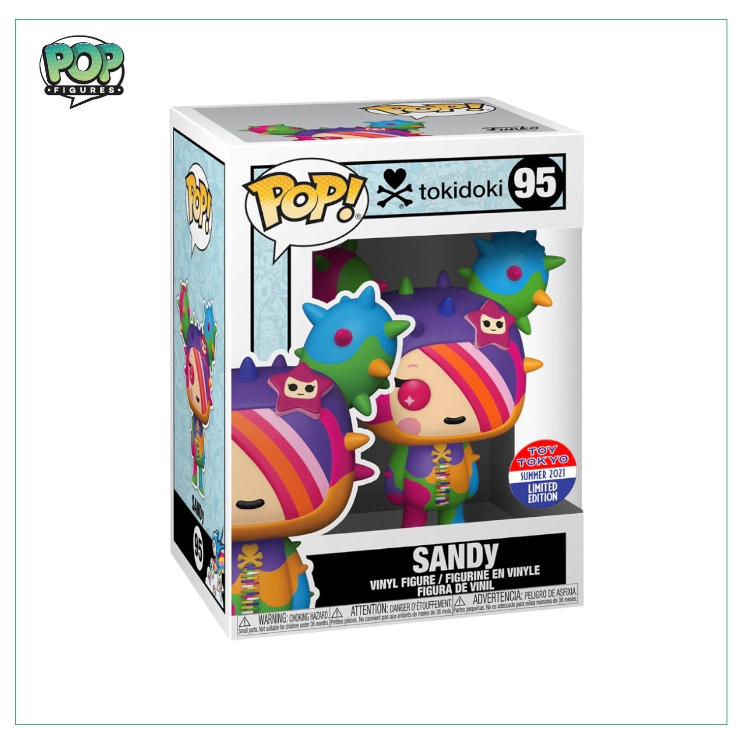 Sandy #95 Funko Pop! Tokidoki - 2021 Virtual Funkon (Toy Tokyo) - PREORDER - Pop Figures | Funko | Pop Funko | Funko Pop