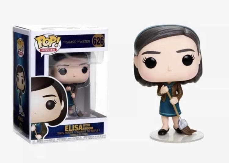 The Shape of Water: ELISA with broom POP - Pop Figures | Funko | Pop Funko | Funko Pop