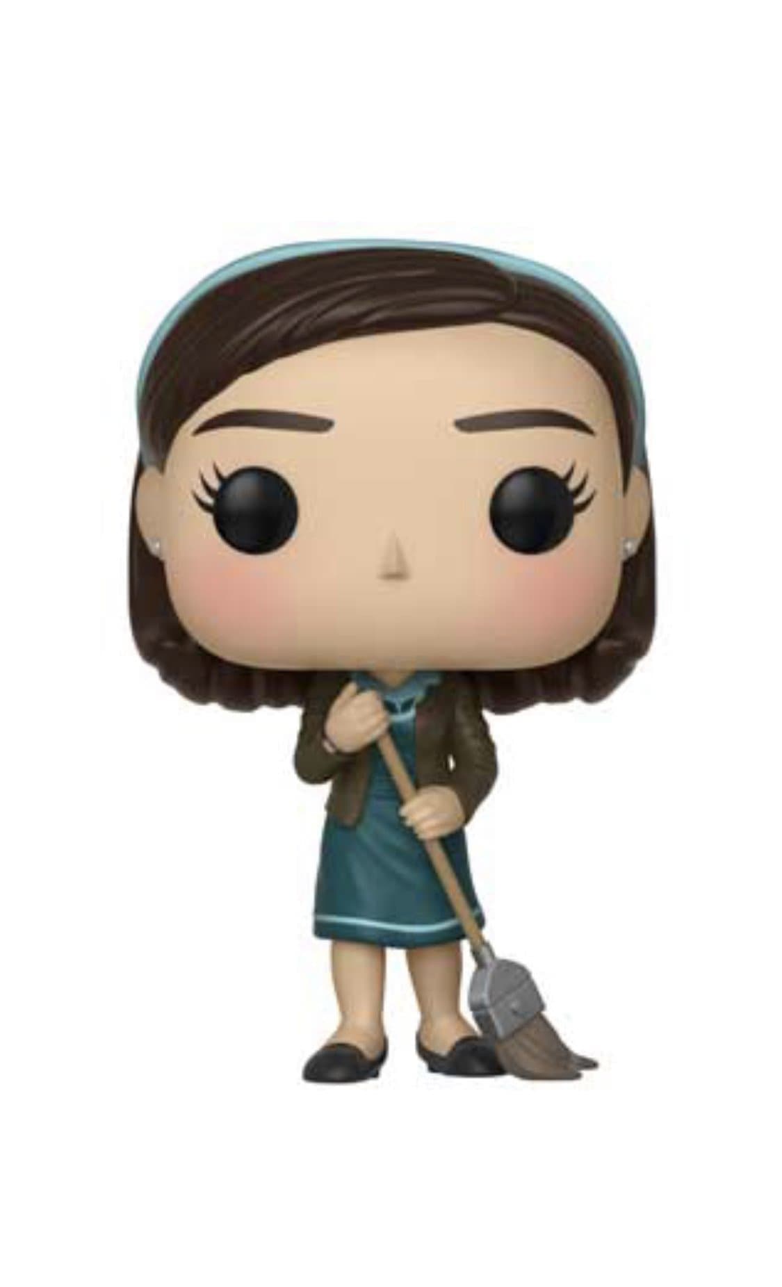 THE SHAPE OF WATER. ELIZA With Broom - Pop Figures