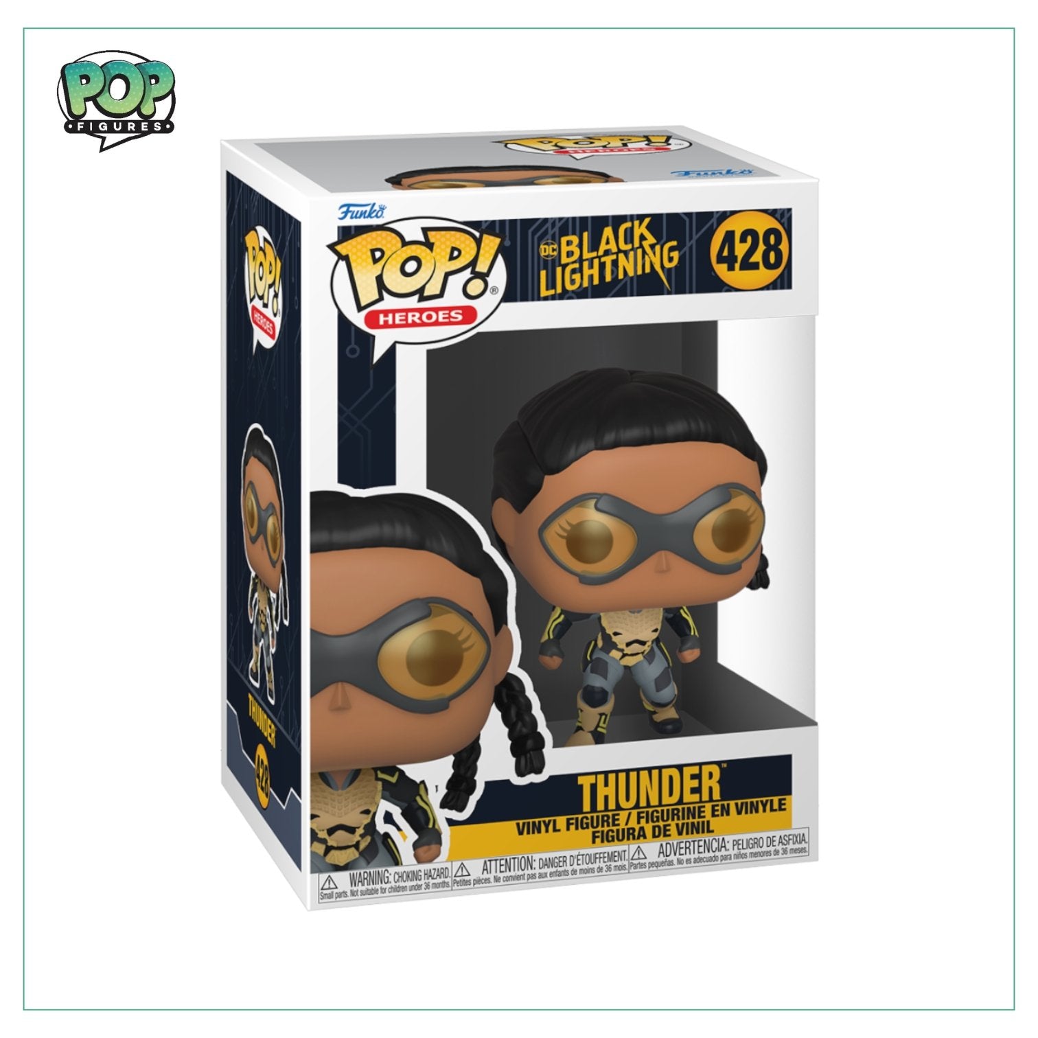 Thunder #428 Funko Pop! Black Lightning - PREORDER - Pop Figures | Funko | Pop Funko | Funko Pop