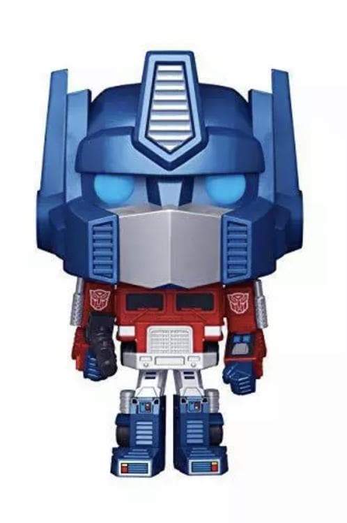 Transformers - Optimus Prime Metallic Amazon Exclusive - Pop Figures | Funko | Pop Funko | Funko Pop