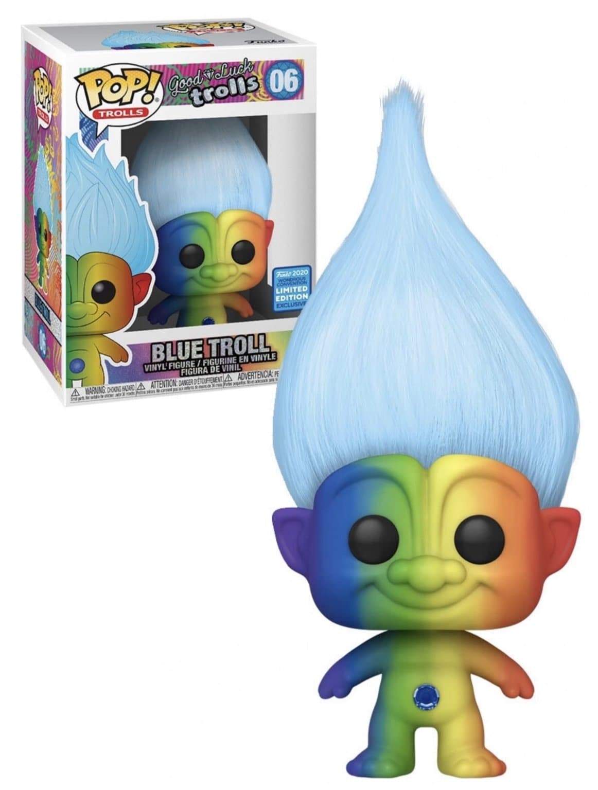 Trolls - Blue Troll 2020 Wondrous Con - Pop Figures