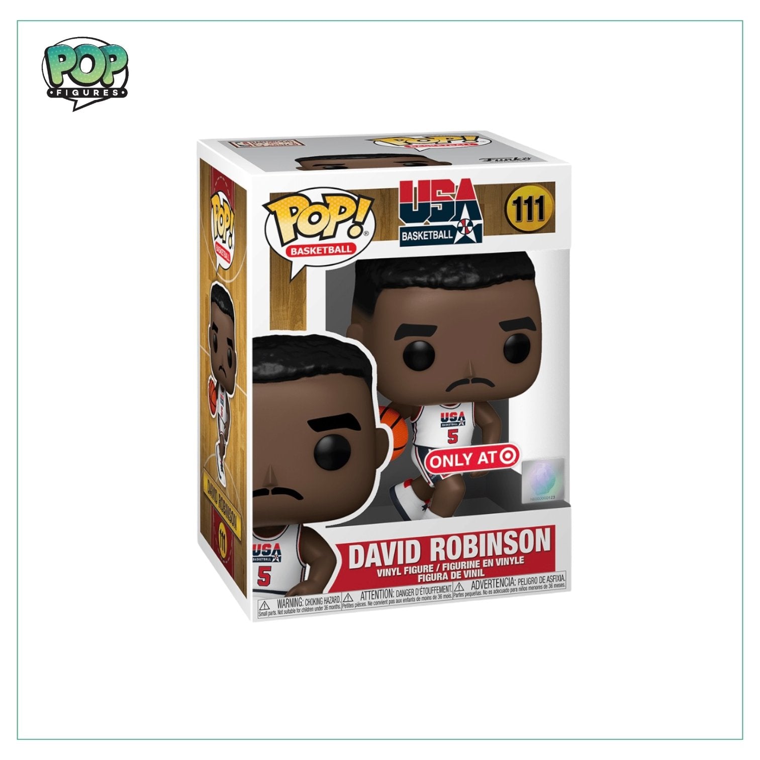 David Robinson #111 Funko Pop! USA Basketball Target Exclusive