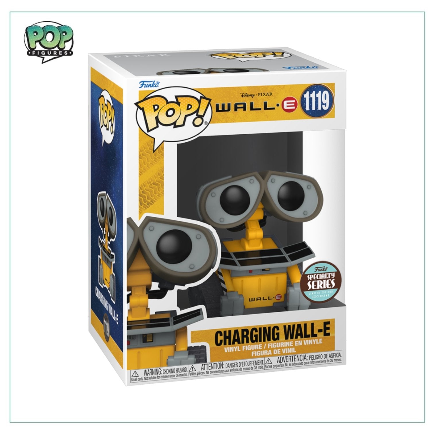 Wall-E Charging #1119 Funko Pop! Wall-E - Specialty Series - PREORDER - Pop Figures | Funko | Pop Funko | Funko Pop
