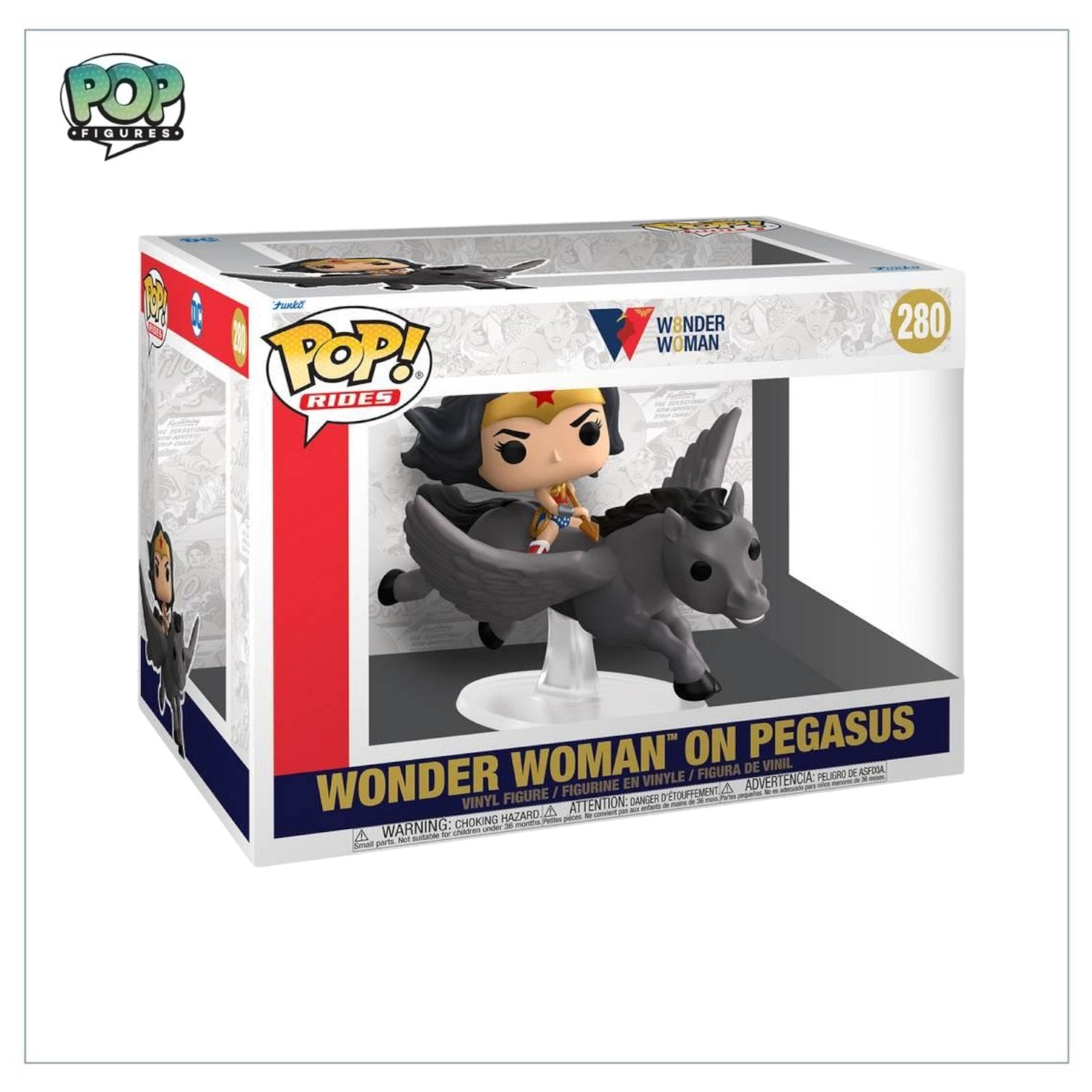 Wonder Woman on Pegasus #280 Funko Pop! Wonder Woman - PREORDER - Pop Figures | Funko | Pop Funko | Funko Pop