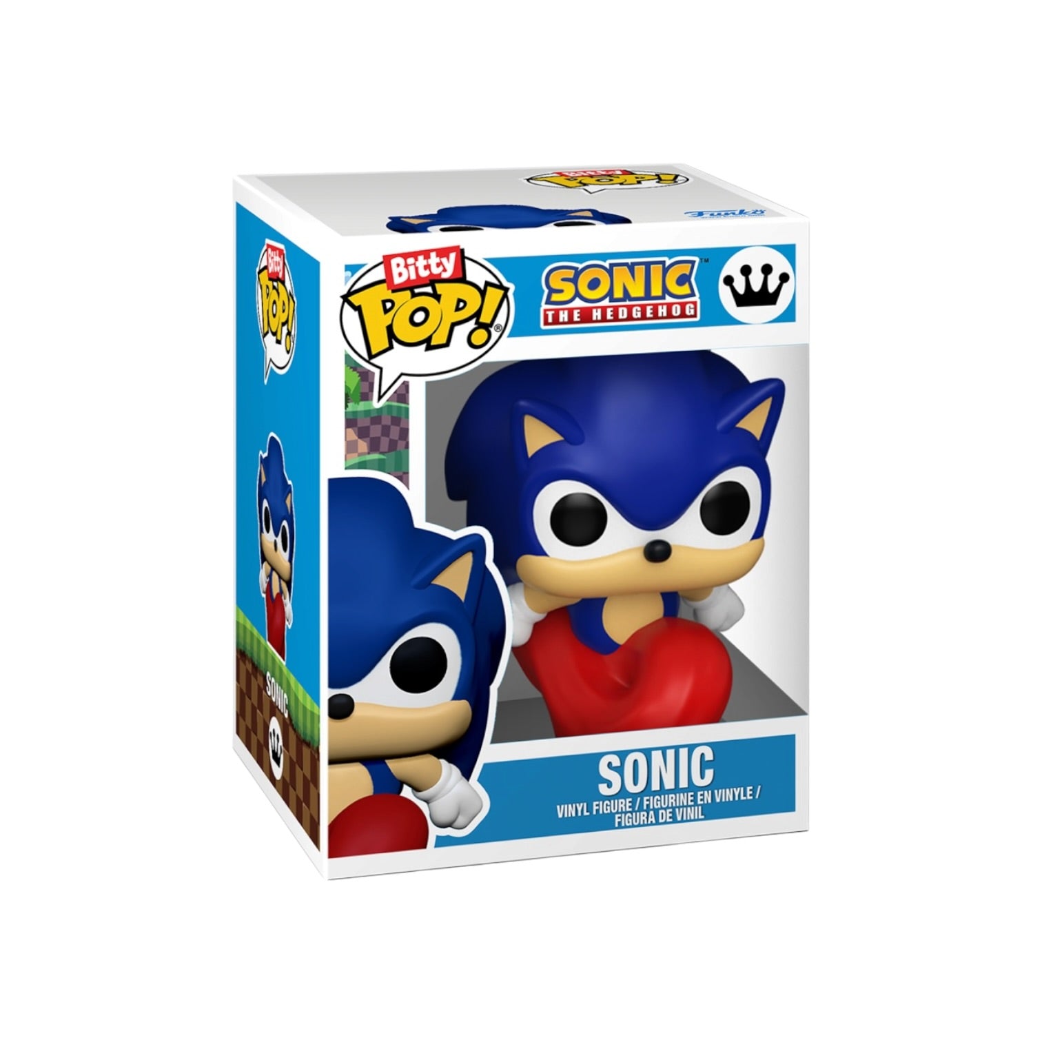 Sonic Bitty Pop and Accessory Funko Keychain - Sonic the Hedgehog - PREORDER