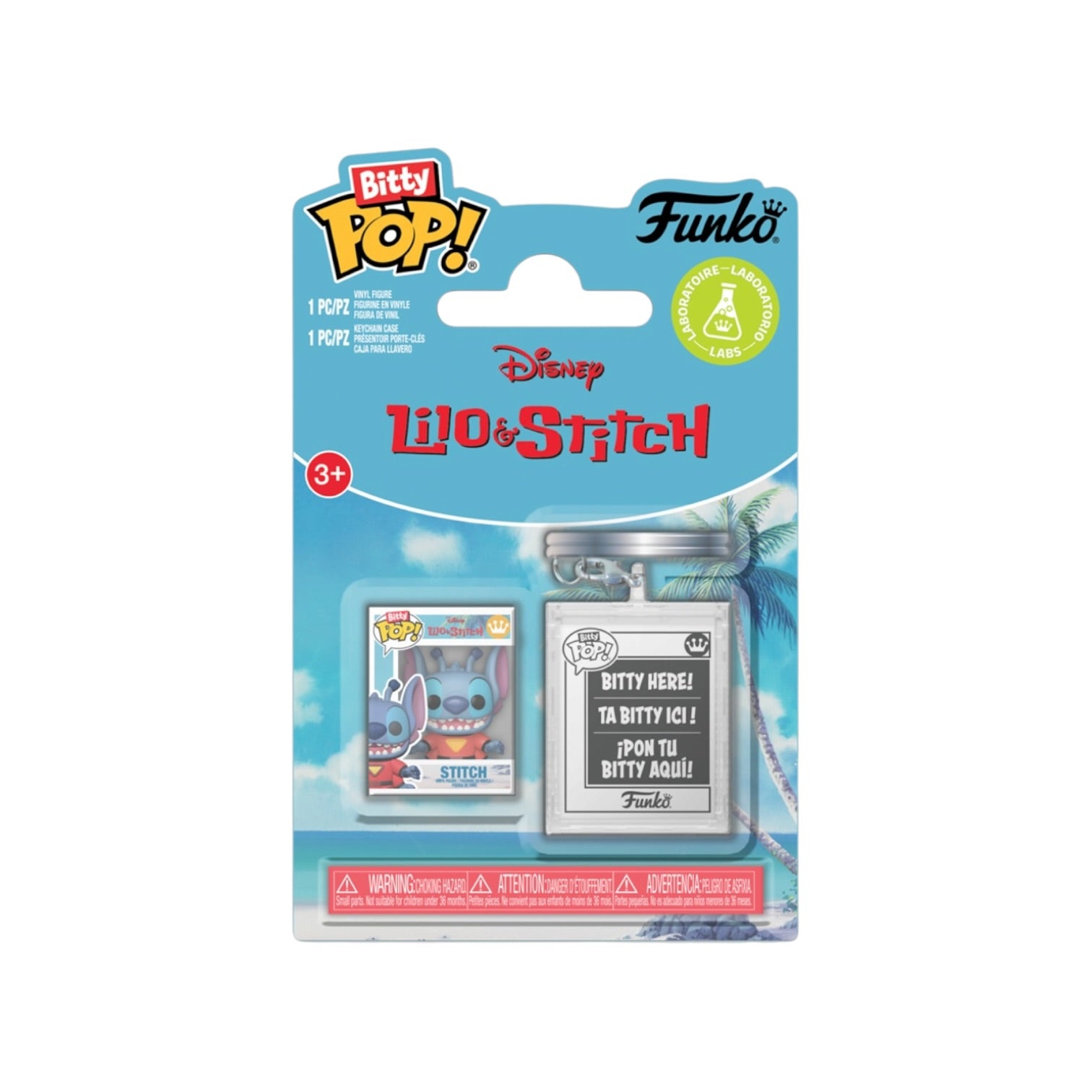 Stitch Bitty Pop and Accessory Funko Keychain - Lilo and Stitch - PREORDER