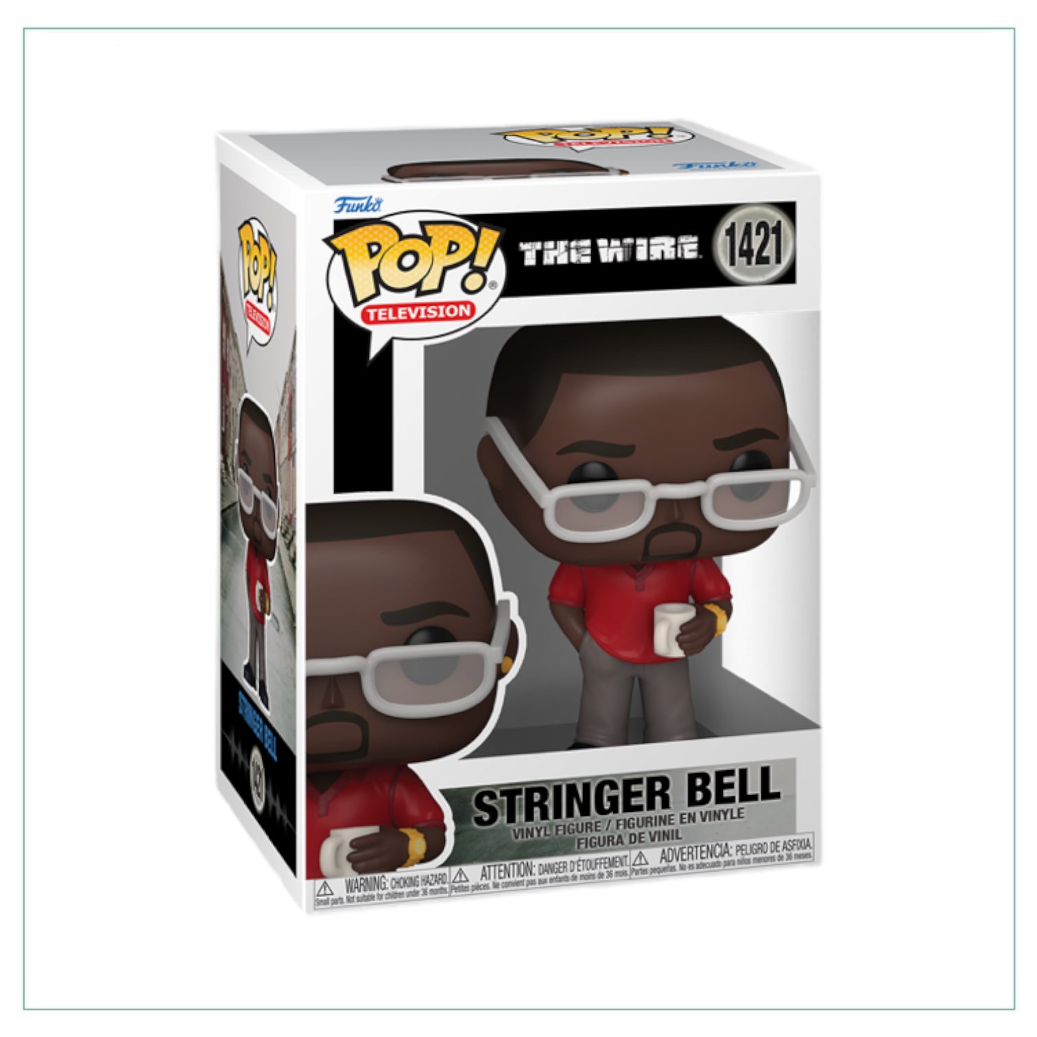 Stringer Bell #1421  Funko Pop! The Wire - PREORDER