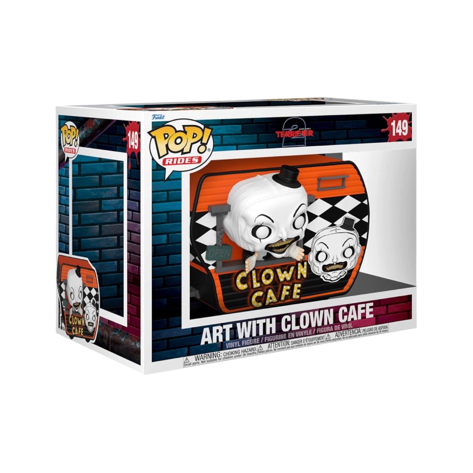 Art with Clown Cafe Funko Pops - Terrifier 2 - PREORDER