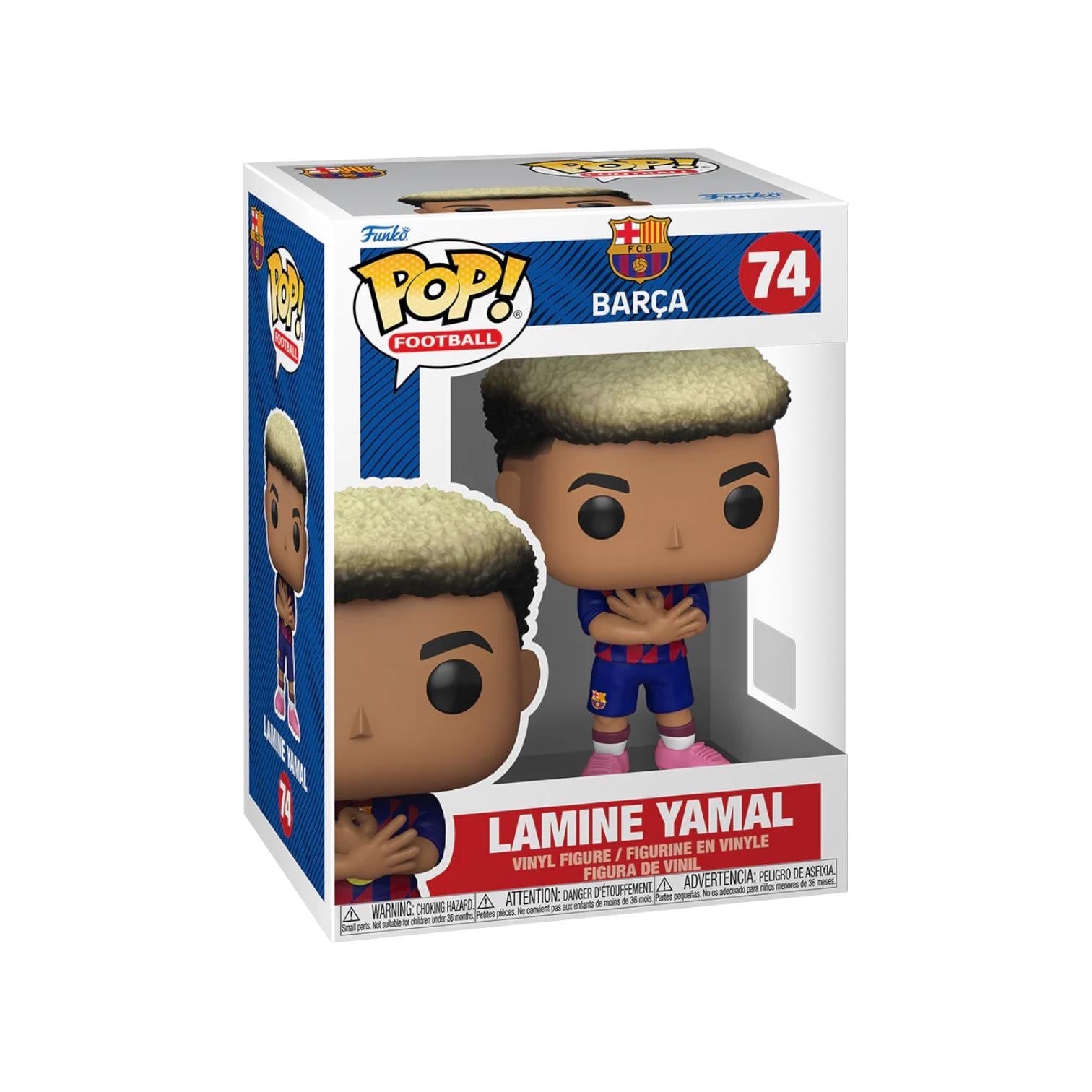 Lamine Yamal #74 Funko Pop - FC Barcelona - PREORDER