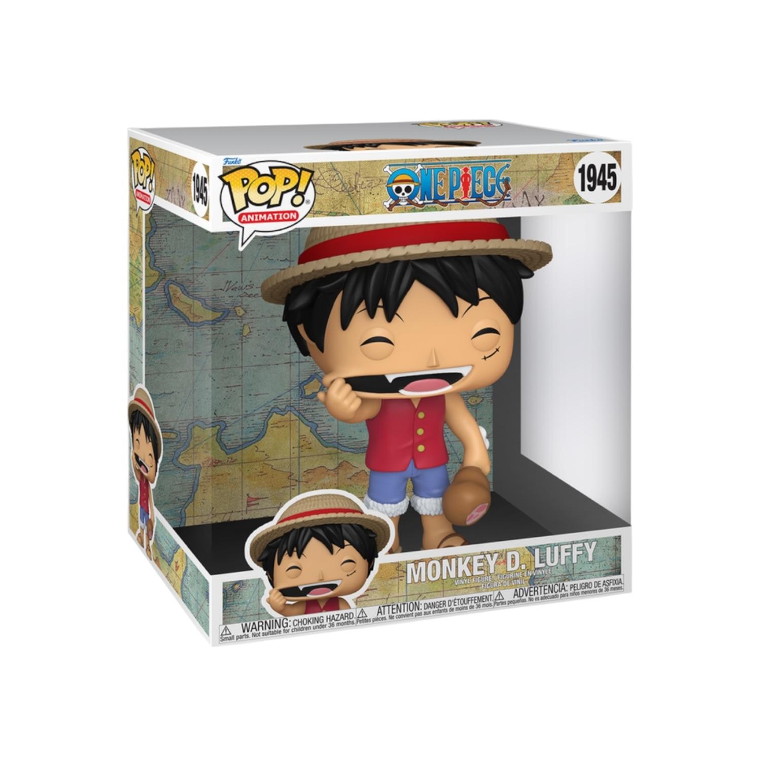 Monkey D. Luffy with meat #1945 Jumbo Funko Pop - One Piece