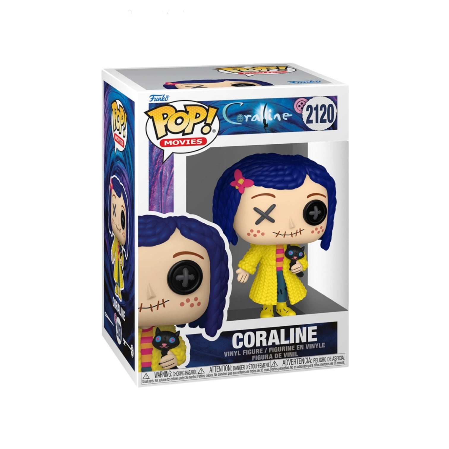 Coraline (Patchwork) #2120 Funko Pop - Coraline - PREORDER