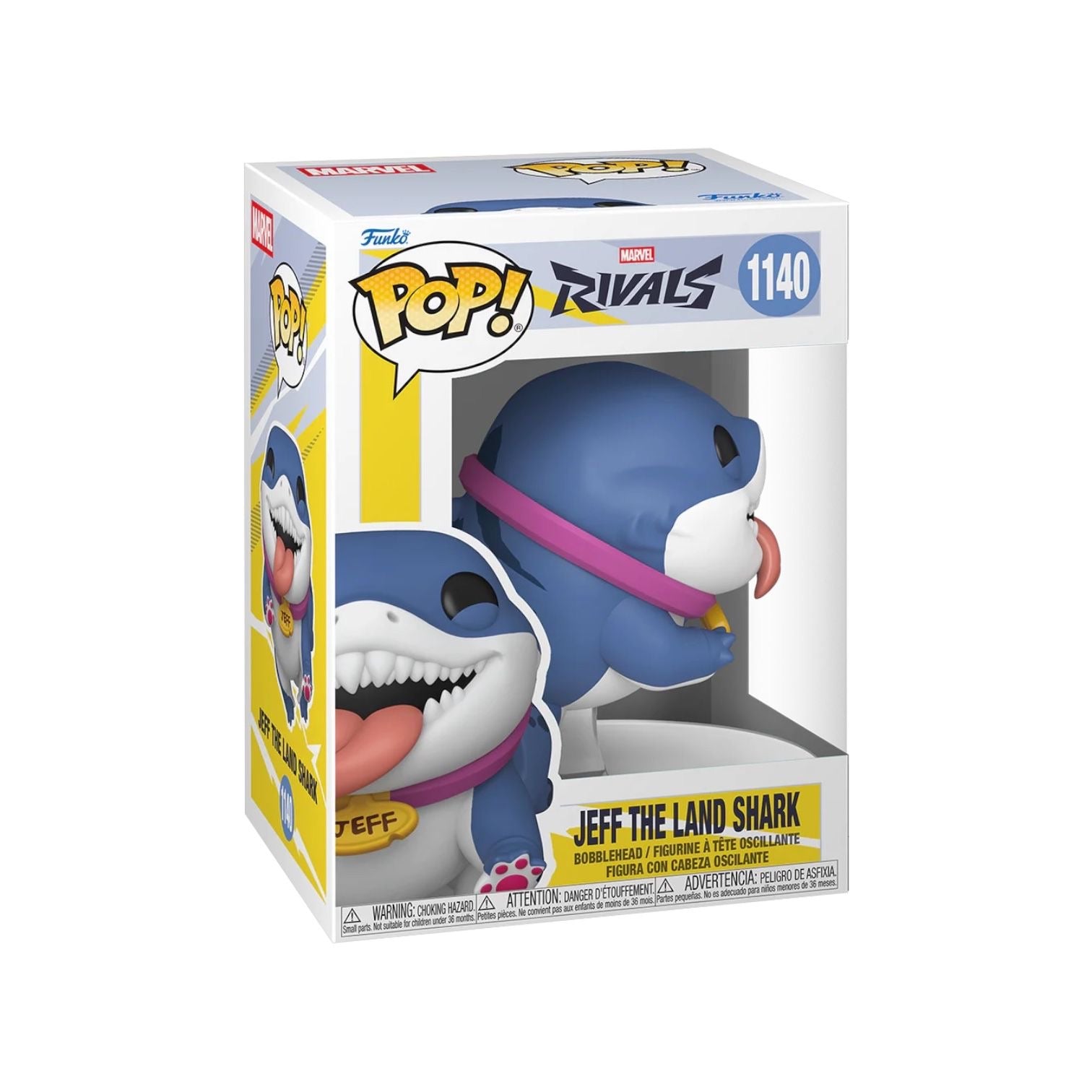Jeff the Land Shark #1140 Funko Pop - Marvel Rivals - PREORDER