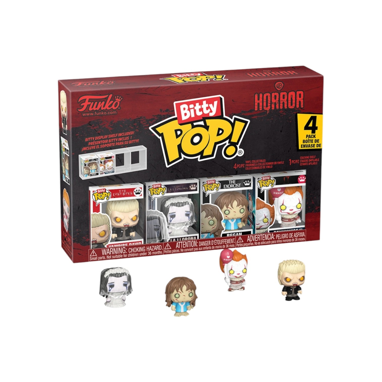 Vampire David 4 pack Funko Bitty Pops - Horror - PREORDER