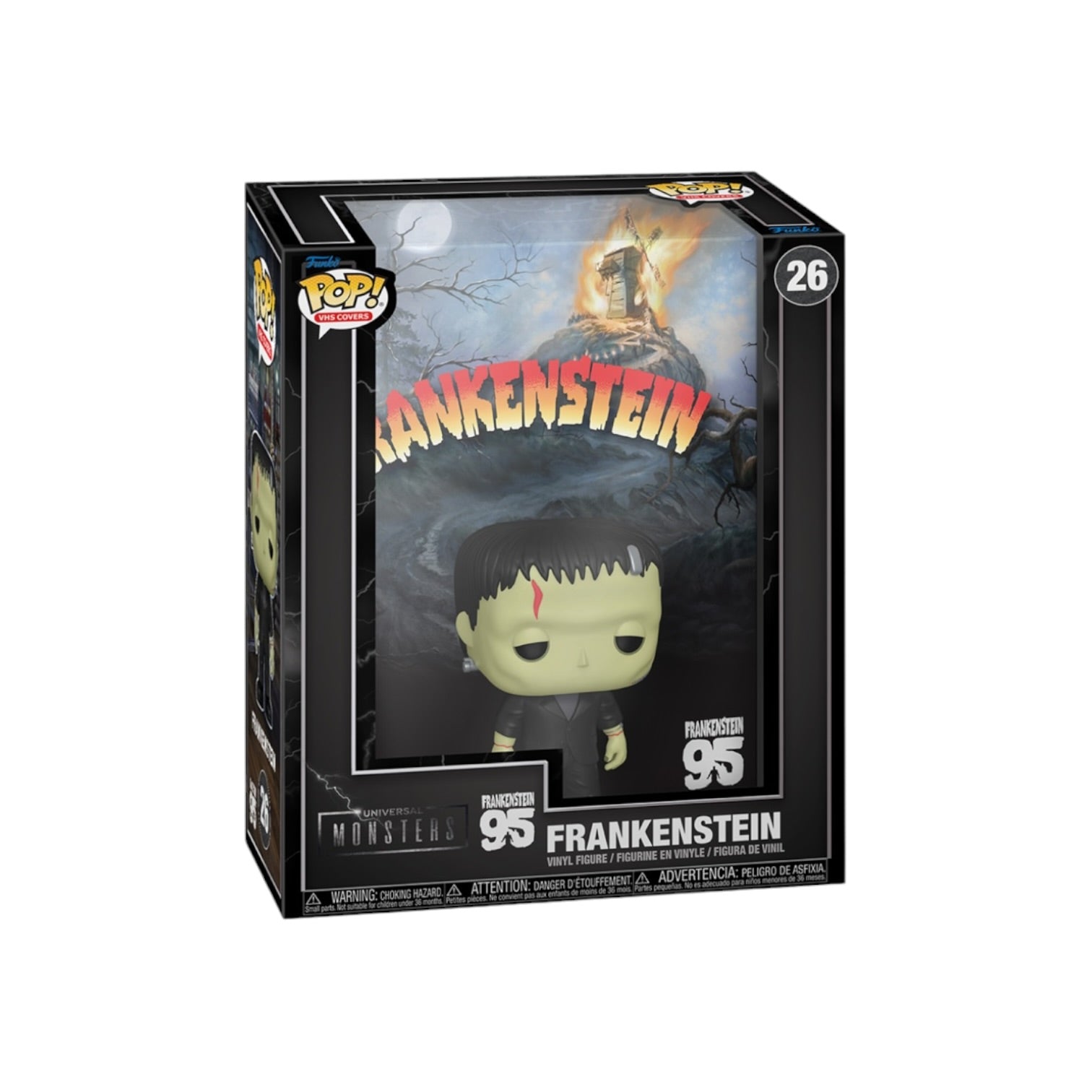 Frankenstein #26 VHS Covers Funko Pop - Universal Monsters 95th Anniversary - PREORDER