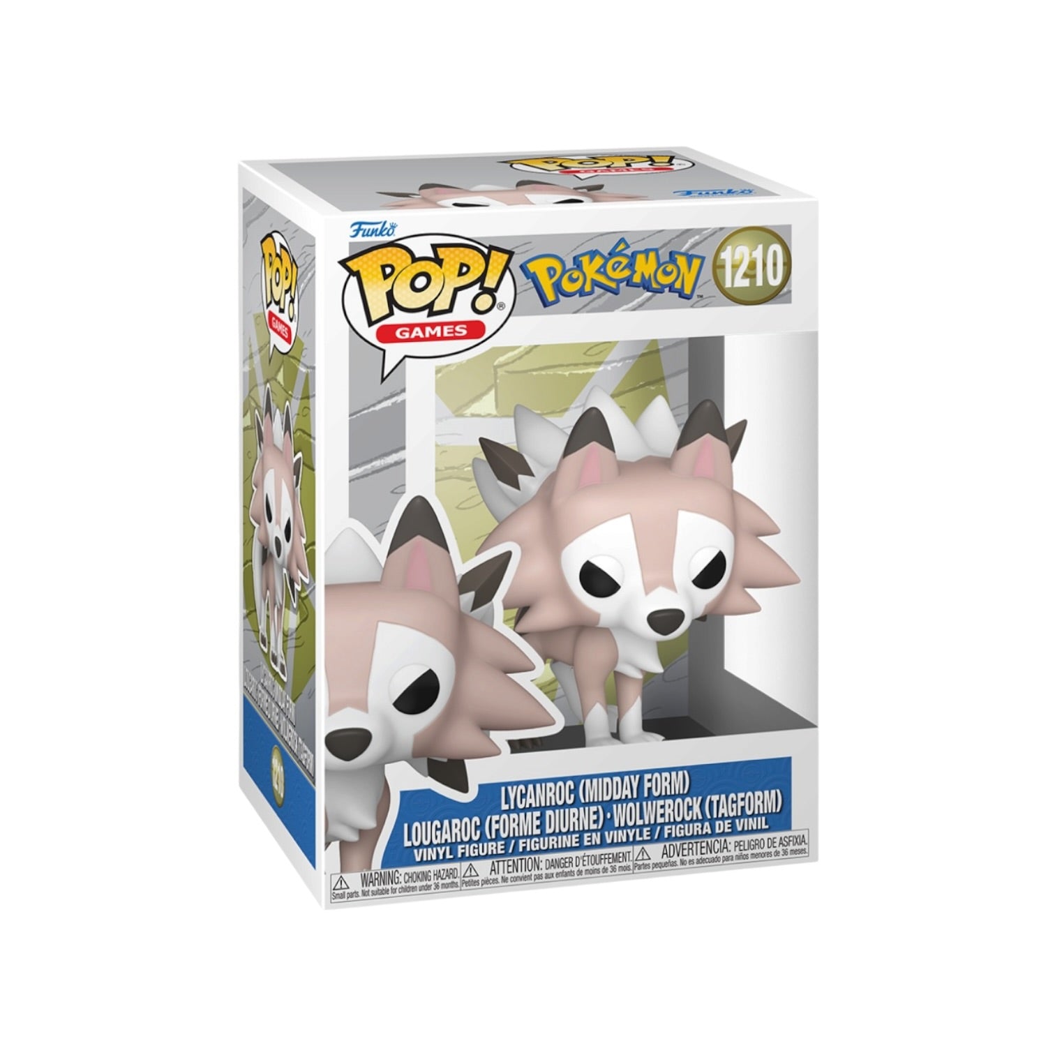 Lycanroc (Midday Form) #1210 Funko Pop - Pokemon - PREORDER