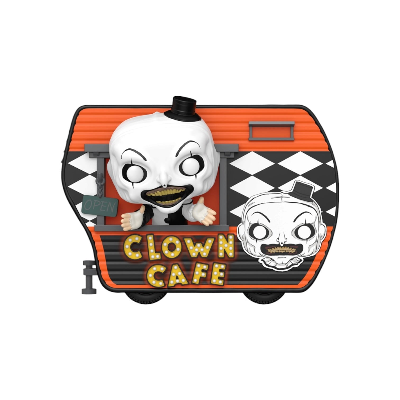 Art with Clown Cafe Funko Pops - Terrifier 2 - PREORDER