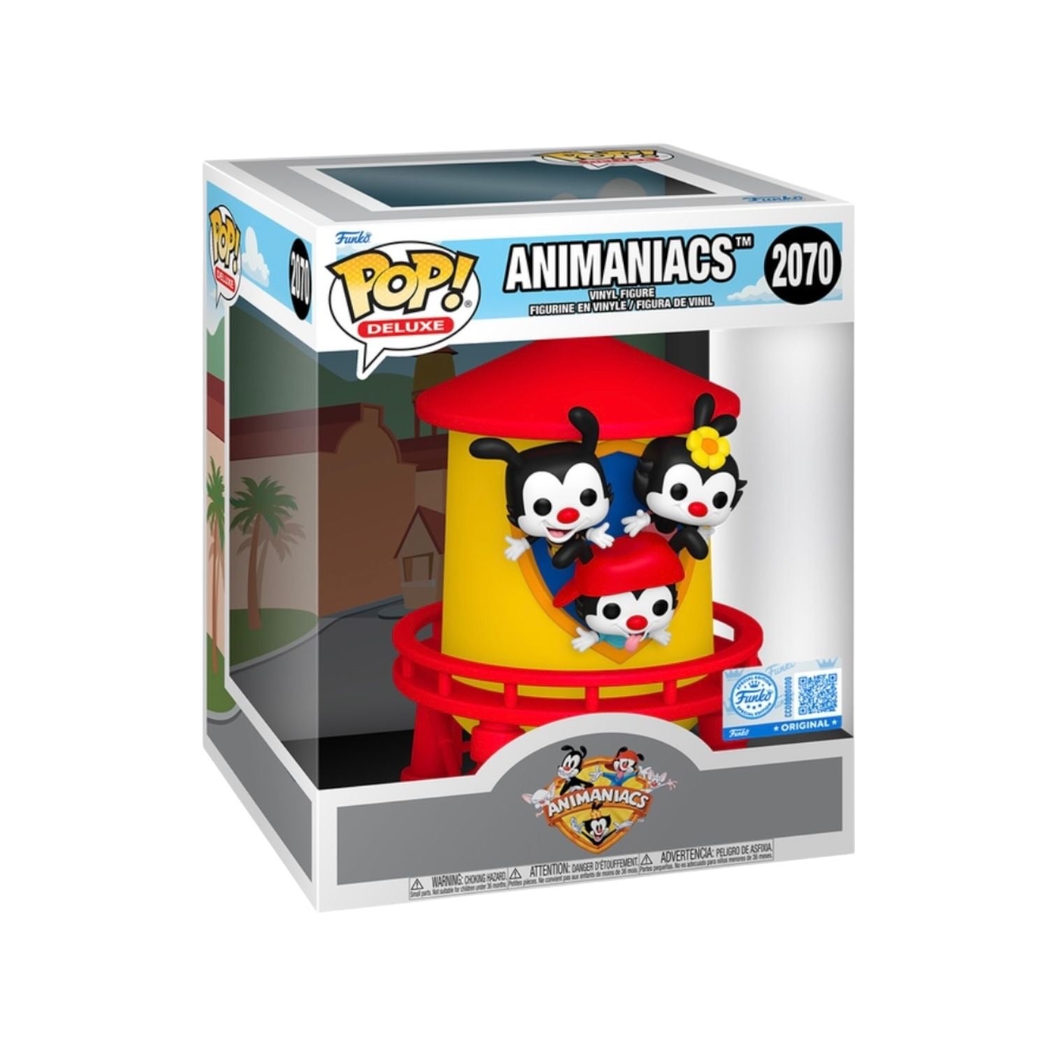 Animaniacs #2070 Funko Pop! Deluxe - Animaniacs - Funko Hollywood Exclusive Box