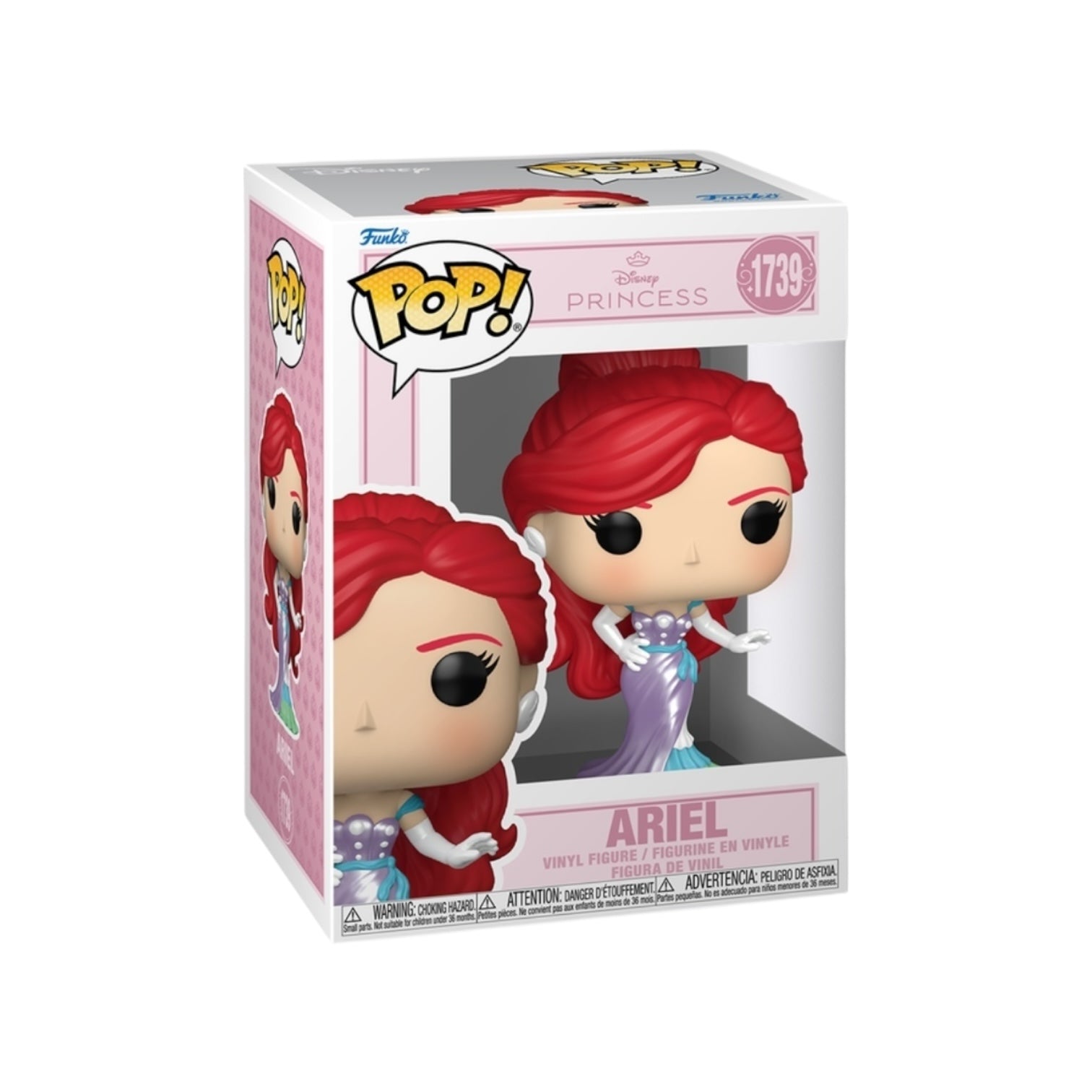 Funko Pop! Ariel figure in packaging on a white background
