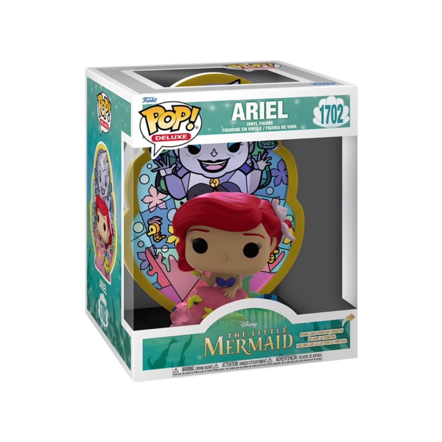 Funko Pop! Ariel packaging from The Little Mermaid on a white background