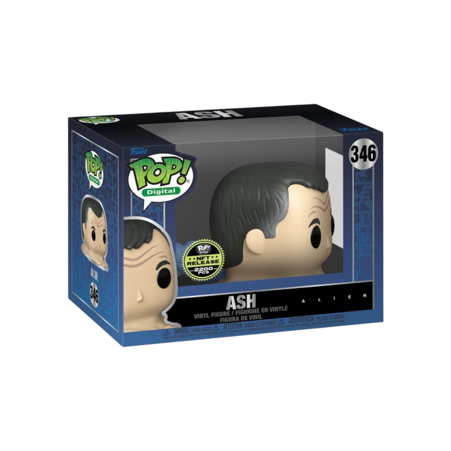 Ash #346 Funko Pop! - Alien - NFT Release Exclusive LE2200 Pcs Box