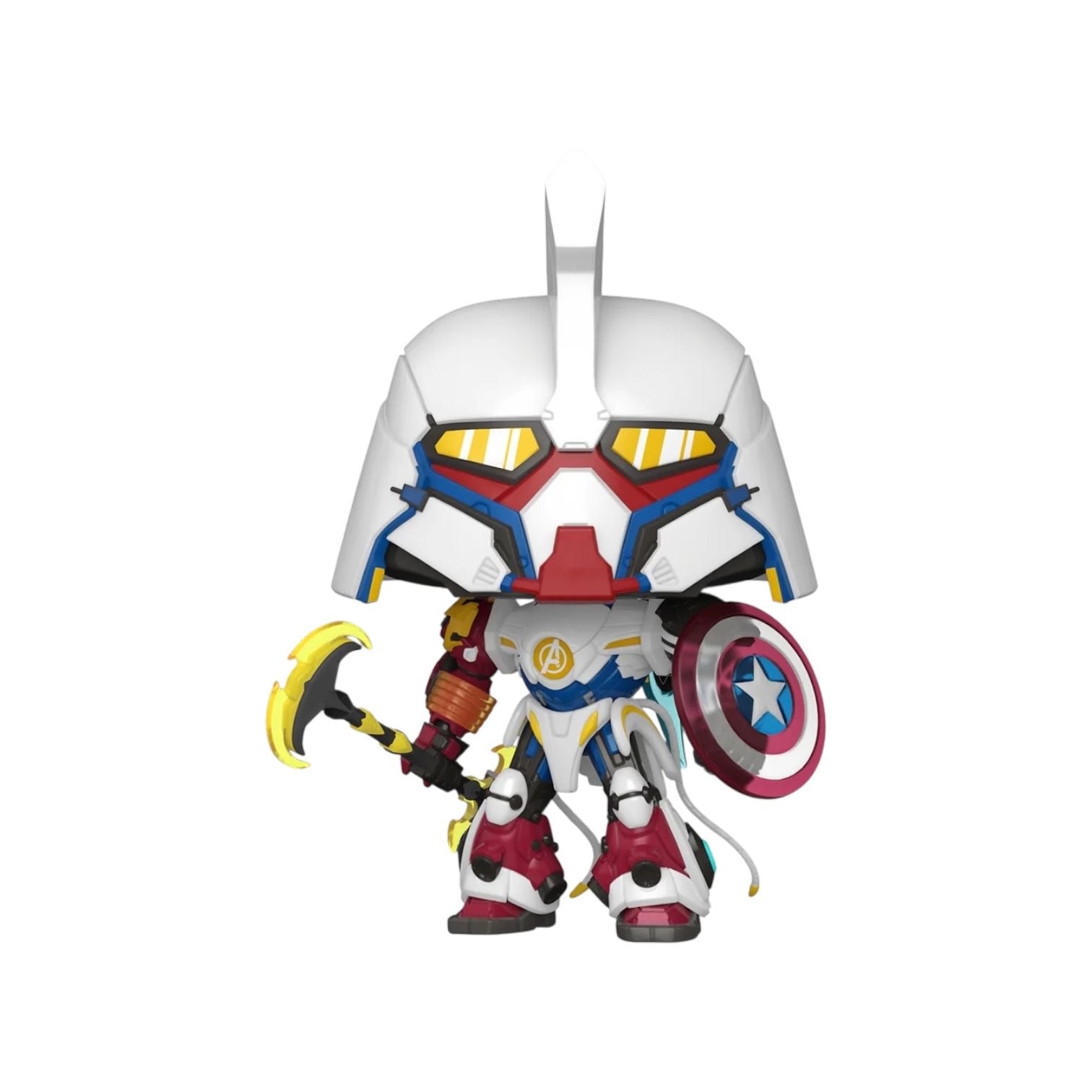 Funko Pop! Marvel Avengers Mech figure in packaging on a white background
