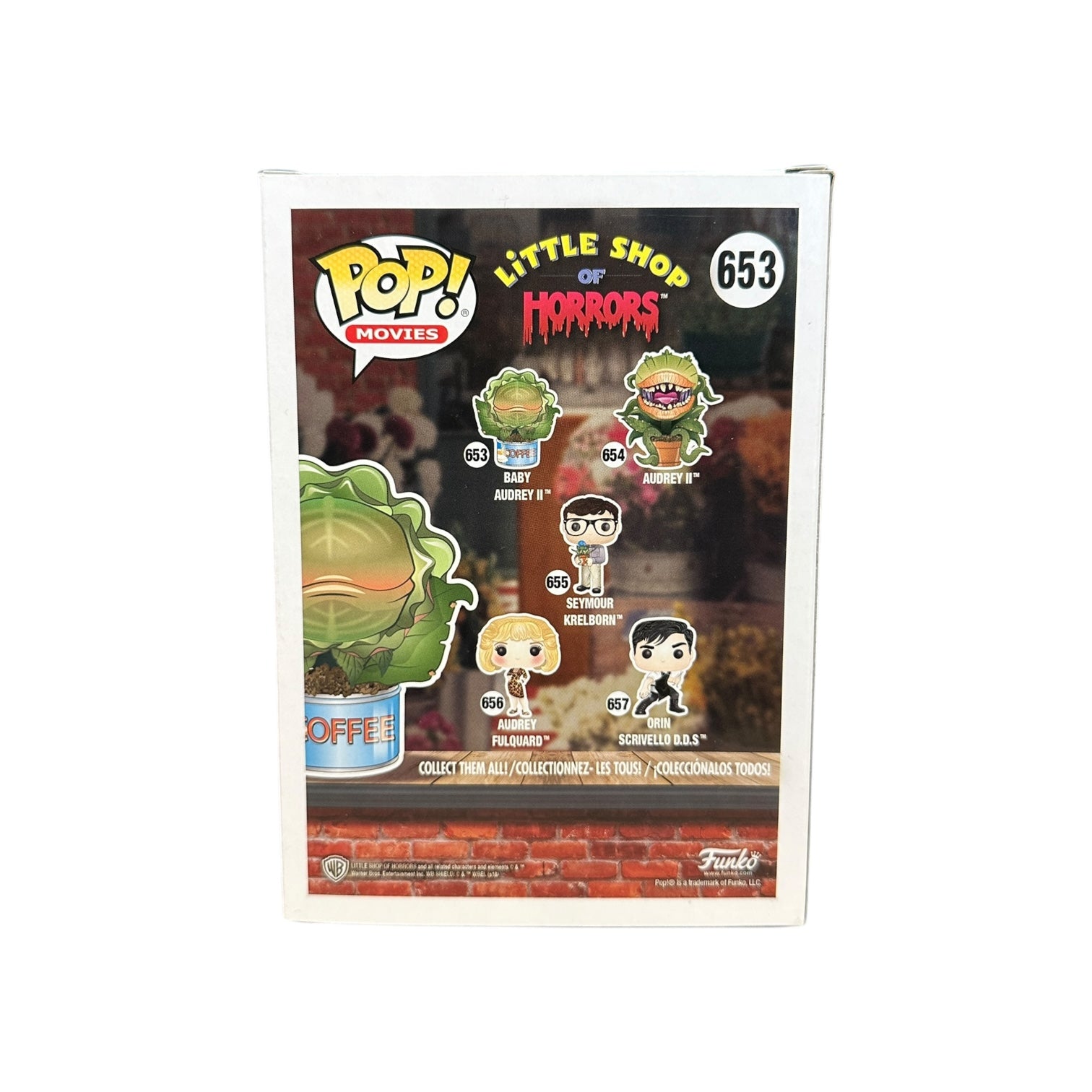 Baby Audrey II #653 Funko Pop! - Little Shop of Horrors Back