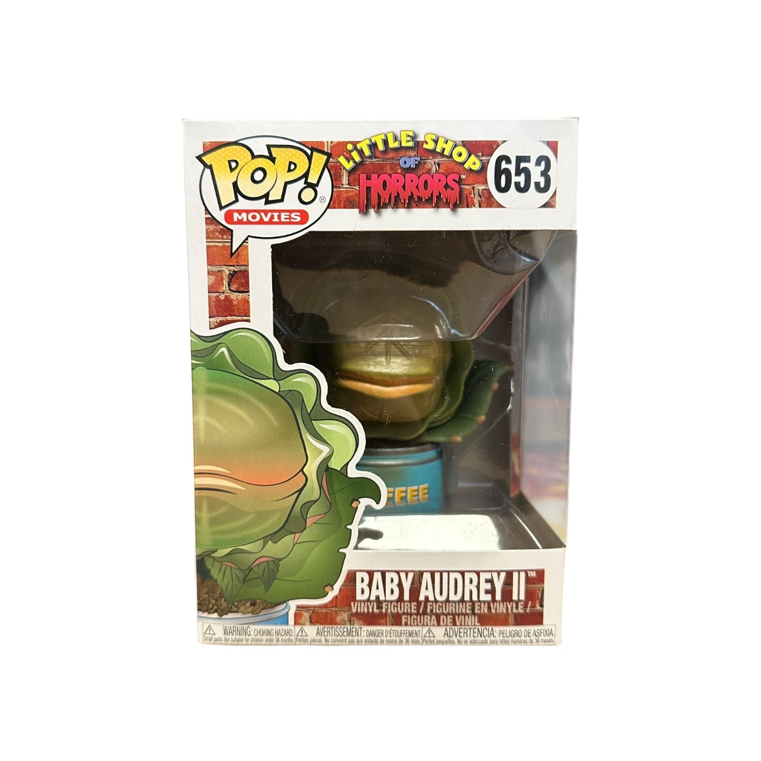 Baby Audrey II #653 Funko Pop! - Little Shop of Horrors Front