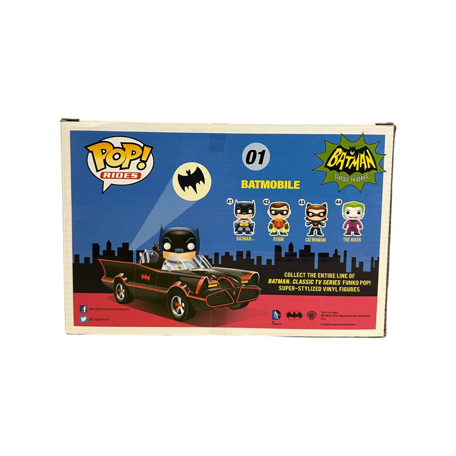 Batmobile (Blue) | Funko Pop Ride | Batman: Classic TV Series