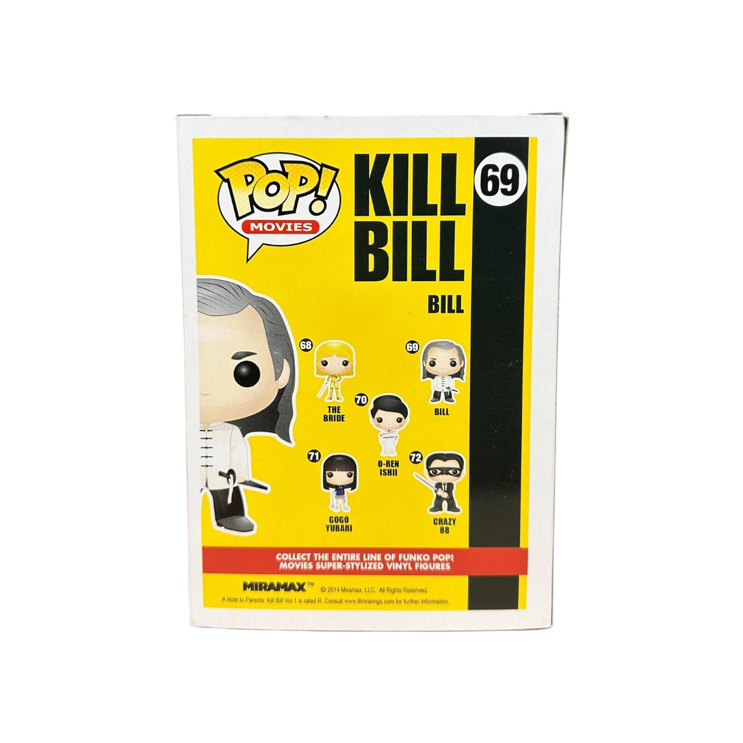 Bill #69 Funko Pop! - Kill Bill Back