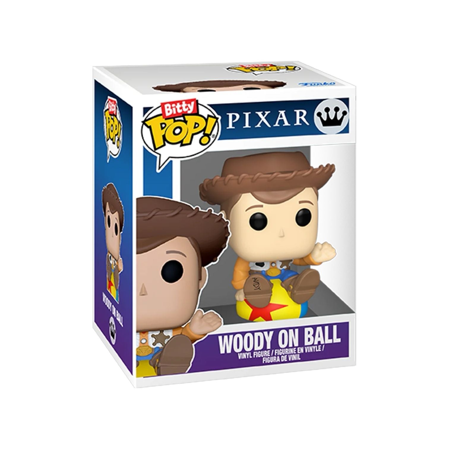 Bitty Pop - woody on ball