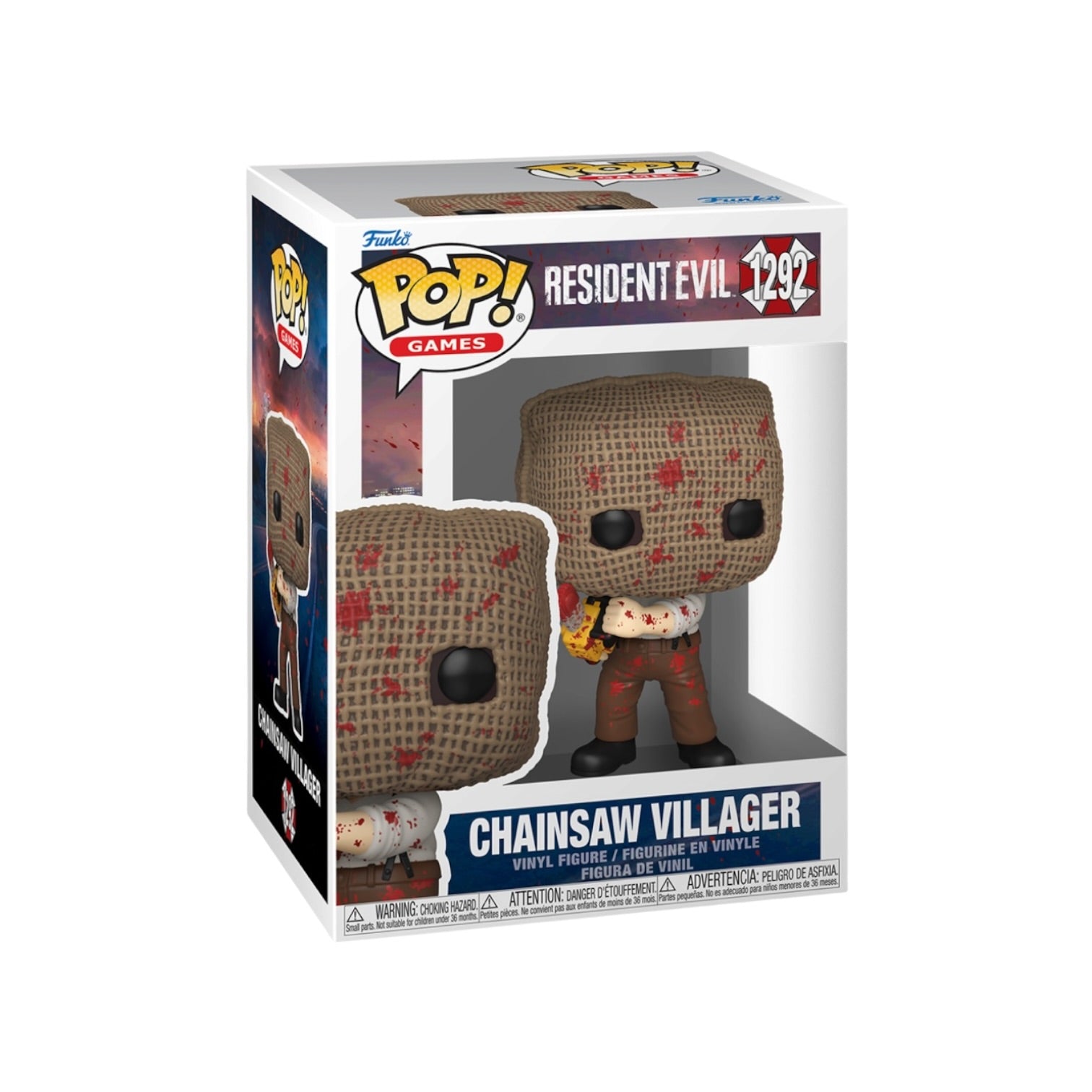 Chainsaw Villager #1292  Funko Pop - Resident Evil - PREORDER