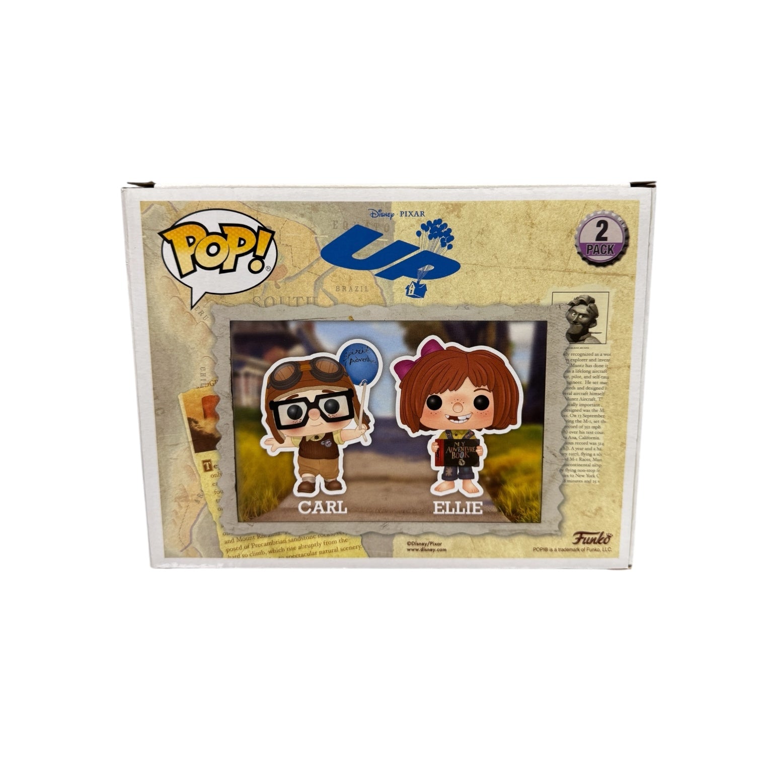 Carl \u0026 Ellie | 2 Pack | Funko | UP | SDCC 2019 Shared Exclusive