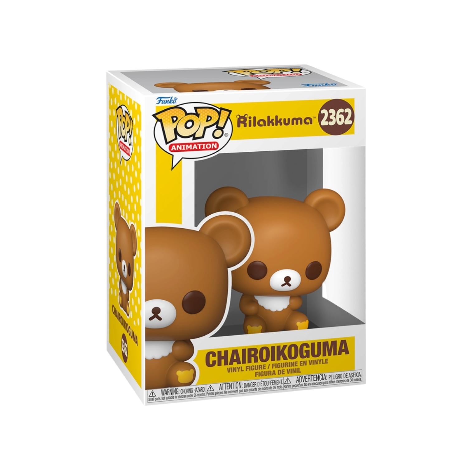 Funko Pop! Chairoikoguma packaging with yellow and white design