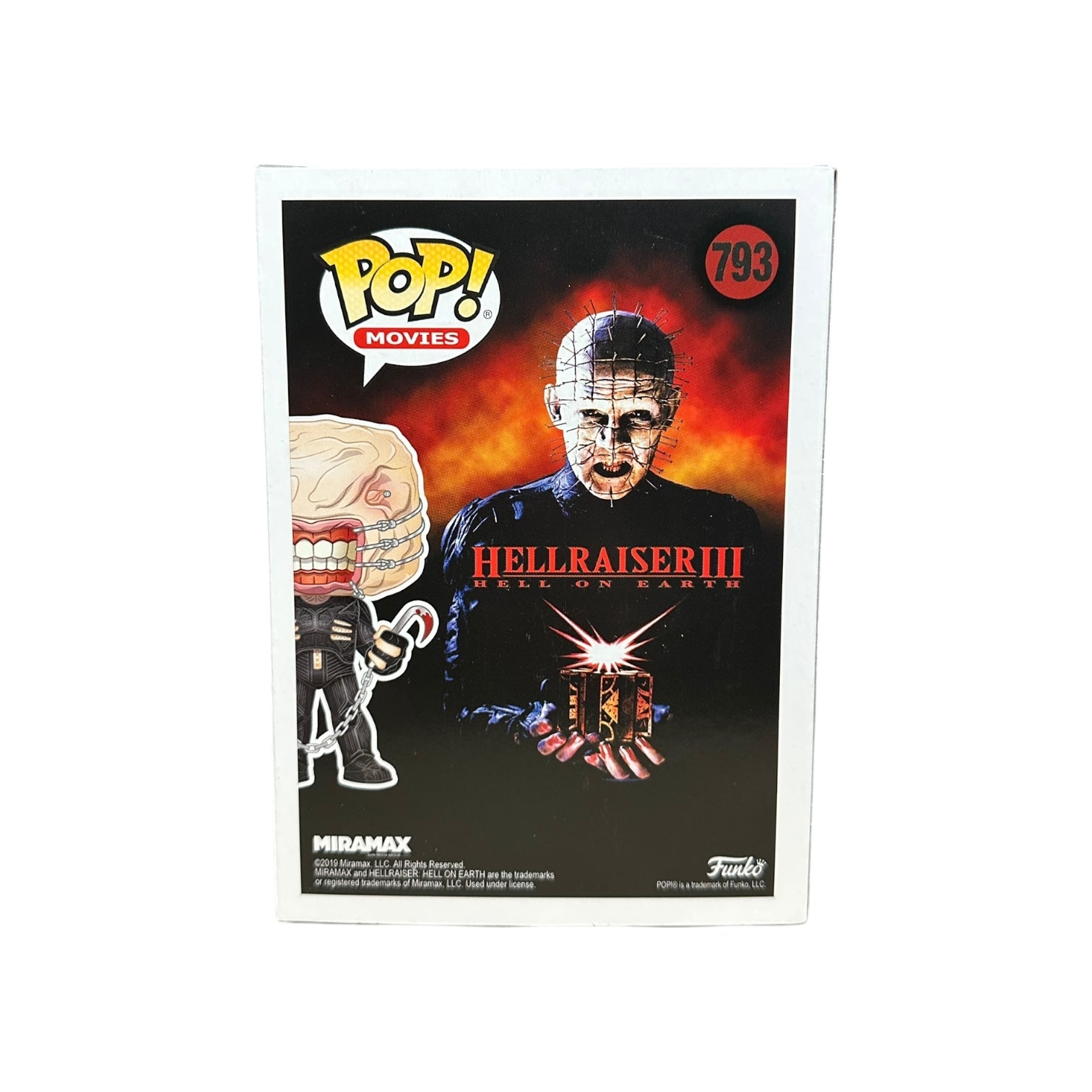  Chatterer #793 Funko Pop! - Hellraiser III: Hell on Earth - Special Edition Back