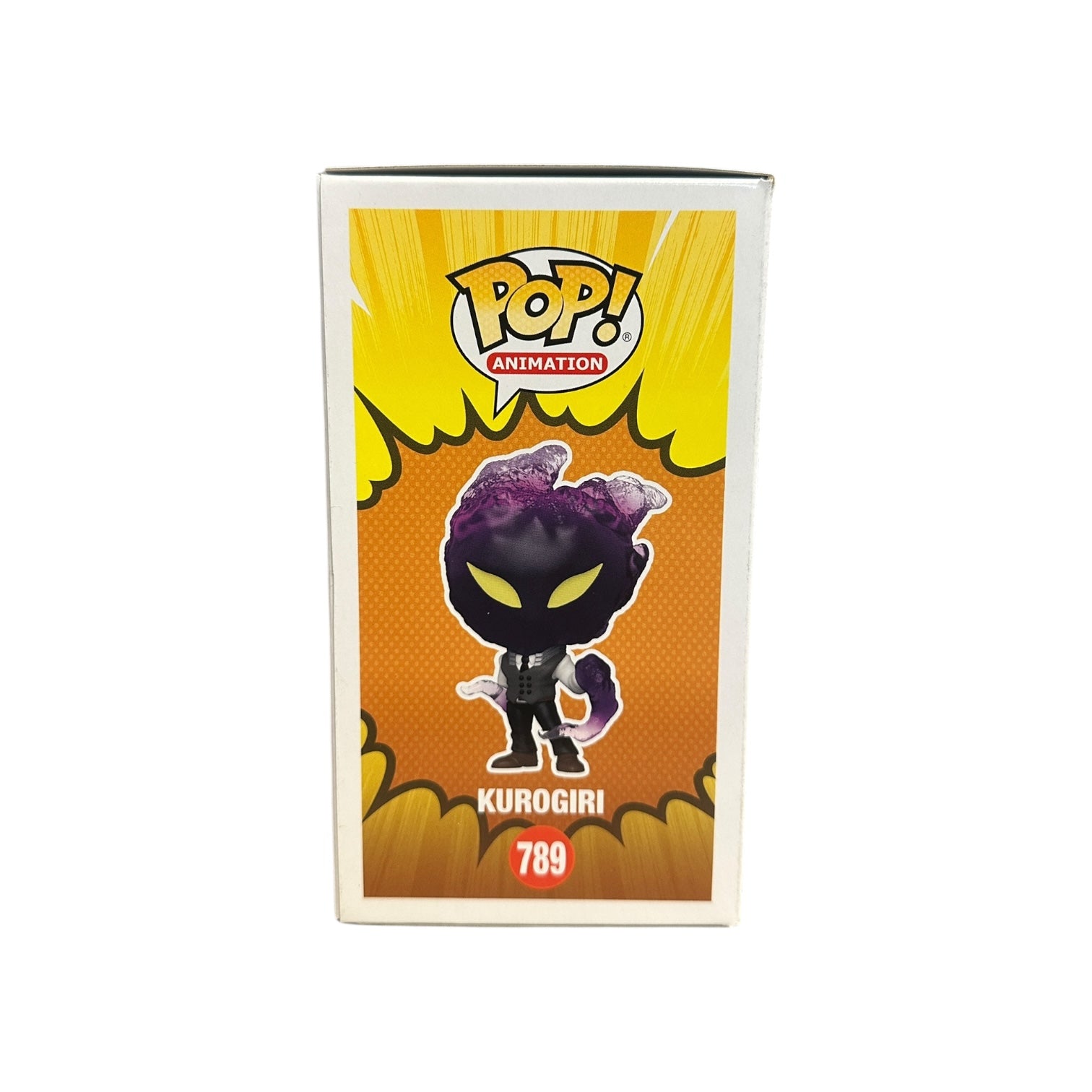 Chuck Huber Signed Kurogiri #789 (Glows in the Dark) Funko Pop! - My Hero Academia - Target Exclusive Side