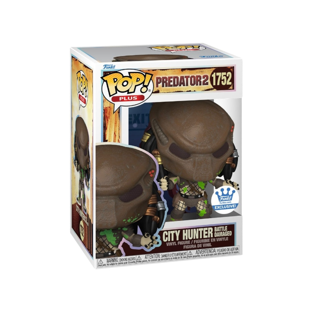 Funko Pop! Plus Predator: City Hunter (Battle Damaged)