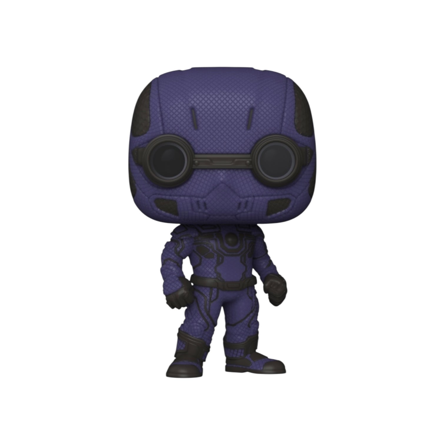Funko Pop! vinyl figure of DC's Ultraman in a purple and black suit with helmet on a white background