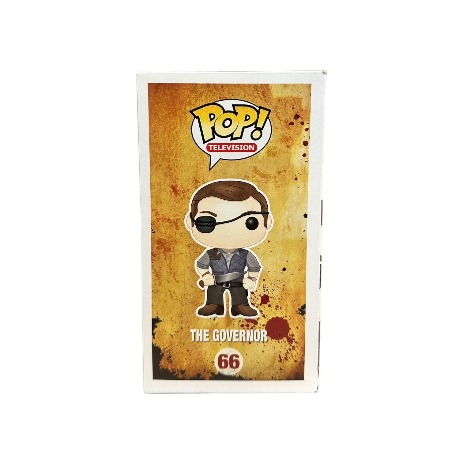 David Morrissey Signed The Governor #66 Funko Pop! - The Walking Dead Side