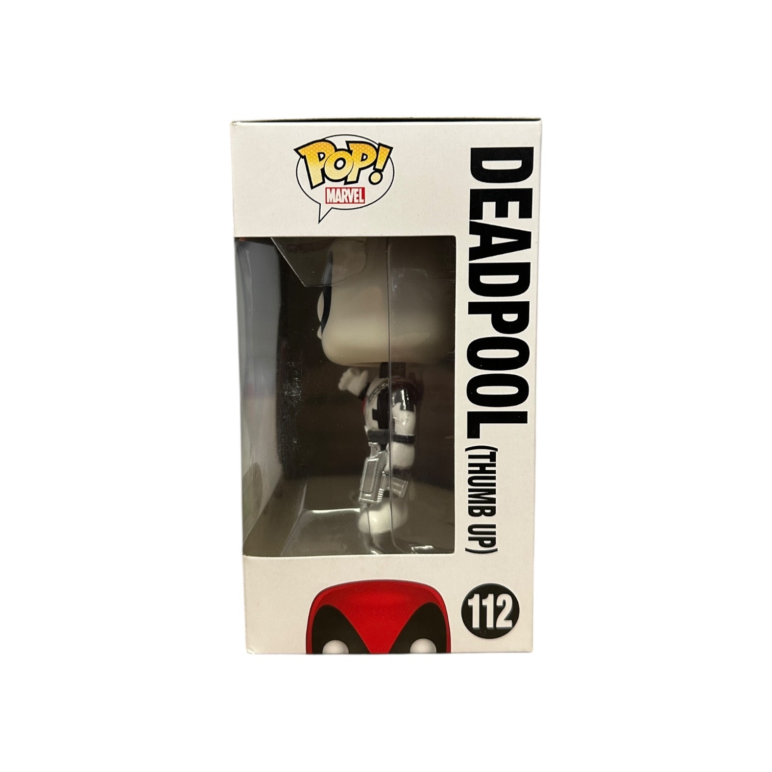 Deadpool Funko Pop! vinyl figure packaging on a white background